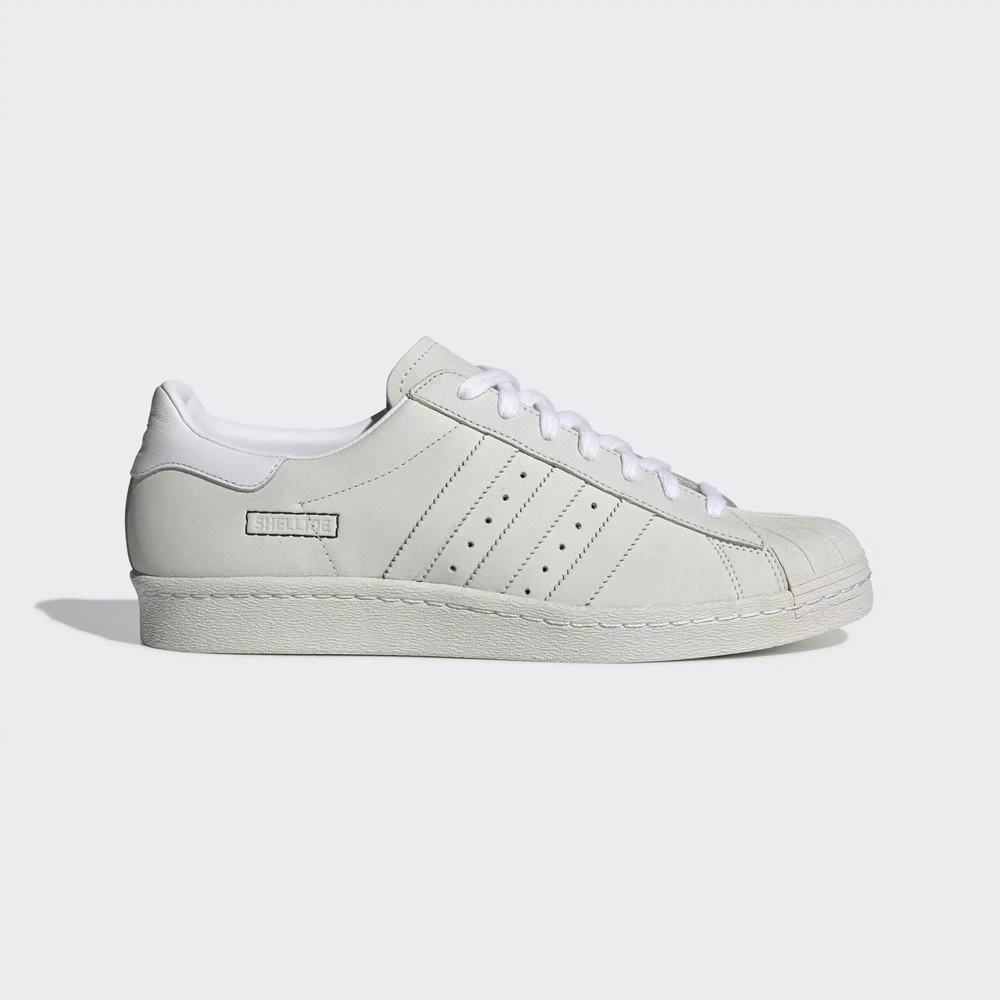 Adidas Superstar 80s Tenis Blancos Para Hombre (MX-43755)
